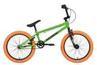 Экстремальный велосипед Stark Madness BMX 1, год 2023, цвет Зеленый-Оранжевый, ростовка 9 / Велосипеды Экстремальные
