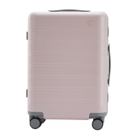 Чемодан NINETYGO Manhattan Frame Luggage  20", розовый / Чемоданы