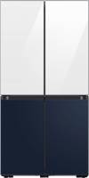 Холодильник Samsung Bespoke многодверный RF9000AC белый, темно-синий / BESPOKE