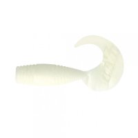 Твистер Yaman PRO Spry Tail, р.3 inch, цвет #01 - White (уп. 8 шт.) YP-ST3-01