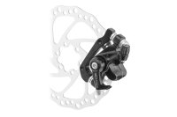 Stels Тормоз диск. мех. Logan DX2012 F160/R140, цвет Черный / Велосипеды Запчасти