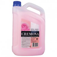 Мыло-крем жидкое 5 л КРЕМОНА Розовое масло ПРЕМИУМ 102219 605719 (1)