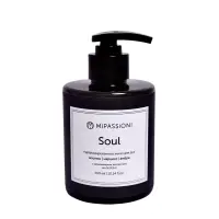MIPASSIONcorp Мыло жидкое парфюмированное для рук и тела, жасмин, нарцисс, амбра / Soul 300 мл / Мыла