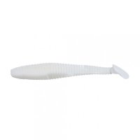 Виброхвост Yaman PRO Flatter Shad, р.2 inch, цвет #01 - White (уп. 6 шт.) YP-FS2-01
