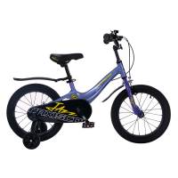 Детский велосипед Maxiscoo Jazz Стандарт Плюс 16, год 2024, цвет Синий / Велосипеды Детские