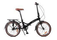 Складной велосипед Shulz GOA Single, год 2023, цвет Черный / Велосипеды Складные
