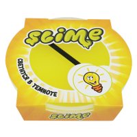 Слайм (лизун) Slime Mega светится в темноте желтый 300 г S300-19 (3)