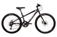 Подростковый велосипед Novatrack Prime 18.D 24, год 2024, цвет Черный, ростовка 11 / Велосипеды Подростковые