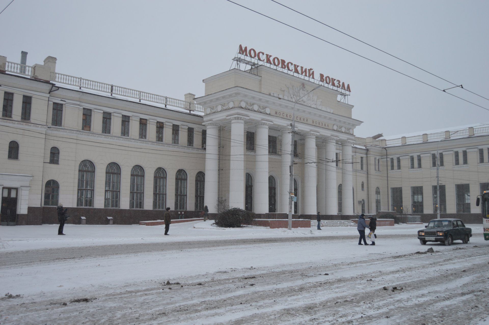 Курский (теперь Московский) вокзал, где в сентябре 1919 г. выступал  М.И.Калинин на митинге перед железнодорожниками и красноармейцами /  Тульская область | Памятники истории и культуры | ИнфоТаймс /  www.infotimes.ru