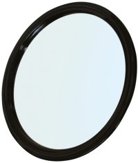 Зеркало заднего вида черное DEWAL / Зеркала для парикмахеров