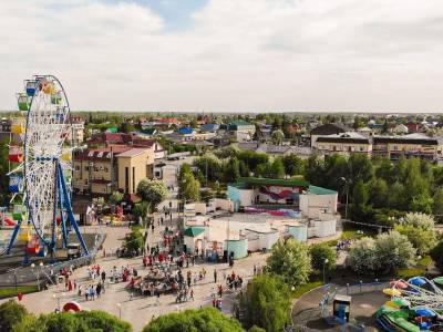 Городской сад г. Ялуторовска