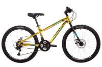 Подростковый велосипед Novatrack Prime 18.D 24, год 2024, цвет Желтый, ростовка 13 / Велосипеды Подростковые