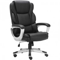 Кресло руководителя Brabix Premium Rest EX-555 экокожа черное 531938 (1)