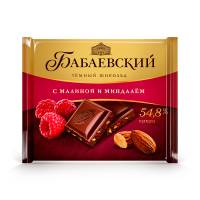 Батончик Бабаевский с начинкой Трюфельный мусс, 43 гр. / Темный шоколад