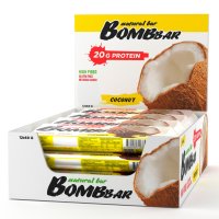 Протеиновый батончик Bombbar - Кокос (12 шт.) / SALE -30%