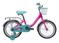 Детский велосипед Novatrack Ancona 16, год 2019, цвет Розовый / Велосипеды Детские