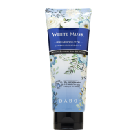 Парфюмированный лосьон для тела с ароматом белого мускуса DABO Perfume Body Lotion White Musk / Гидрогелевые маски