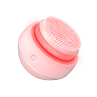 Массажер для ультразвуковой чистки лица FitTop L-Sonic, розовый / Приборы для ухода за кожей