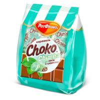 Карамель Choko Chimba со вкусом мяты и шоколада, Рот Фронт, 250 гр. / Карамельные конфеты