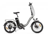 Электровелосипед Volteco Flex UP!, год 2024, цвет Серебристый / Велосипеды Электровелосипеды