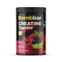 Креатин + Таурин Bombbar Pro - Лесные ягоды (300г) / Продукты для набора массы