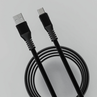 Кабель Accesstyle AC30-TF30 USB-Type C 30 см Black / Кабели