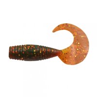 Твистер Yaman PRO Spry Tail, р.1,5 inch, цвет #09 - Motor Oil (уп. 10 шт.) YP-ST15-09