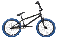 Экстремальный велосипед Stark Madness BMX 3, год 2024, цвет Черный-Синий, ростовка 9 / Велосипеды Экстремальные