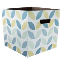 Коробка для хранения Домовой Сканди, складная с крышкой, 30х30х30 см / Коробки, корзины