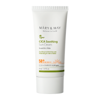 Mary&May CICA Soothing Sun Cream SPF 50+ PA++++ / Солнцезащитный крем