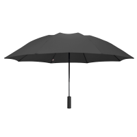 Зонт NINETYGO обратного складывания с подсветкой, чёрный / Зонты