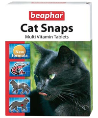 Cat snaps комплексная пищевая добавка для кошек, 75 таблеток, Beaphar / Витамины, добавки