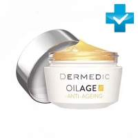 Dermedic Oilage - Ночной крем для восстановления упругости кожи, 50 г / Лицо
