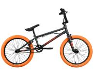 Экстремальный велосипед Stark Madness BMX 2, год 2023, цвет Серебристый-Оранжевый, ростовка 9 / Велосипеды Экстремальные