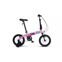 Детский велосипед Maxiscoo S007 Стандарт 14, год 2024, цвет Розовый / Велосипеды Детские