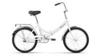 Складной велосипед Forward Кама 24, год 2024, цвет Белый-Серебристый, ростовка 16 / Велосипеды Складные