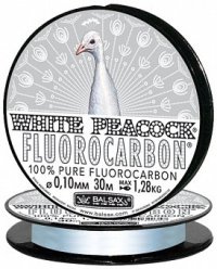 Леска Balsax White Peacock Fluorocarbon 30м 0,18