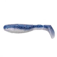 Виброхвост Helios Chubby 3,55"/9 см, цвет Blue Pearl 5 шт HS-4-049