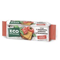 Крекер Eco Botanica с отрубями, базиликом и томатом, 175 гр. / Печенье с пользой