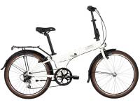 Складной велосипед Novatrack Vortex 6.V 24, год 2024, цвет Белый / Велосипеды Складные
