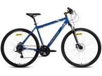 Комфортный велосипед Merida Crossway 10, год 2022, цвет Синий-Белый, ростовка 23 / Велосипеды Комфортные