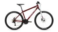 Горный велосипед Forward Sporting 27.5 3.2 HD, год 2023, цвет Красный-Серебристый, ростовка 19 / Велосипеды Горные