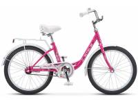 Детский велосипед Stels Pilot 205 C Z010, год 2023, цвет Красный-Розовый / Велосипеды Детские