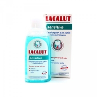 Lacalut - Антибактериальный ополаскиватель для полости рта Sensitive, 500 мл / Уход за полостью рта