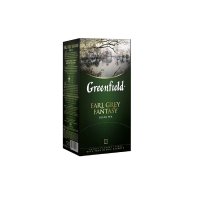 Чай Greenfield Earl Grey Fantasy черный в пакетиках, 25 шт. / 23 февраля