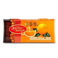 Шоколад Апельсин, Красный Октябрь, 200 гр. / Темный шоколад