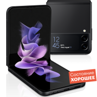 Смартфон Samsung Galaxy Z Flip3 5G 128GB Черный  "Хорошее состояние" / Восстановленные смартфоны