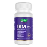 DIM Дииндолилметан, 200 мг, 60 капсул, Evalar Laboratory / Эвалар