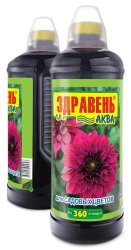 Удобрение Здравень АКВА садовые цветы 1,85 л / Комплексные удобрения