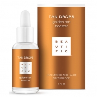 Beautific - Капли-концентрат для лица Tan Drops с эффектом загара, 30 мл / Защита от солнца